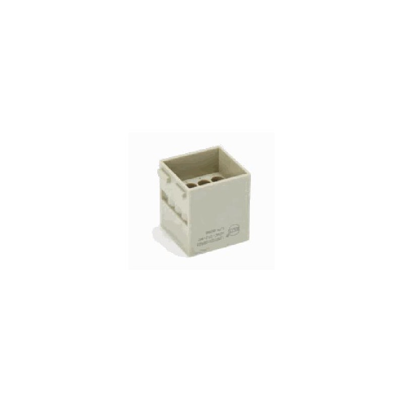 Insert HM modulaire, Raccordement à Sertir, mâle, 12 pin, 1.5A, Polycarbonate 